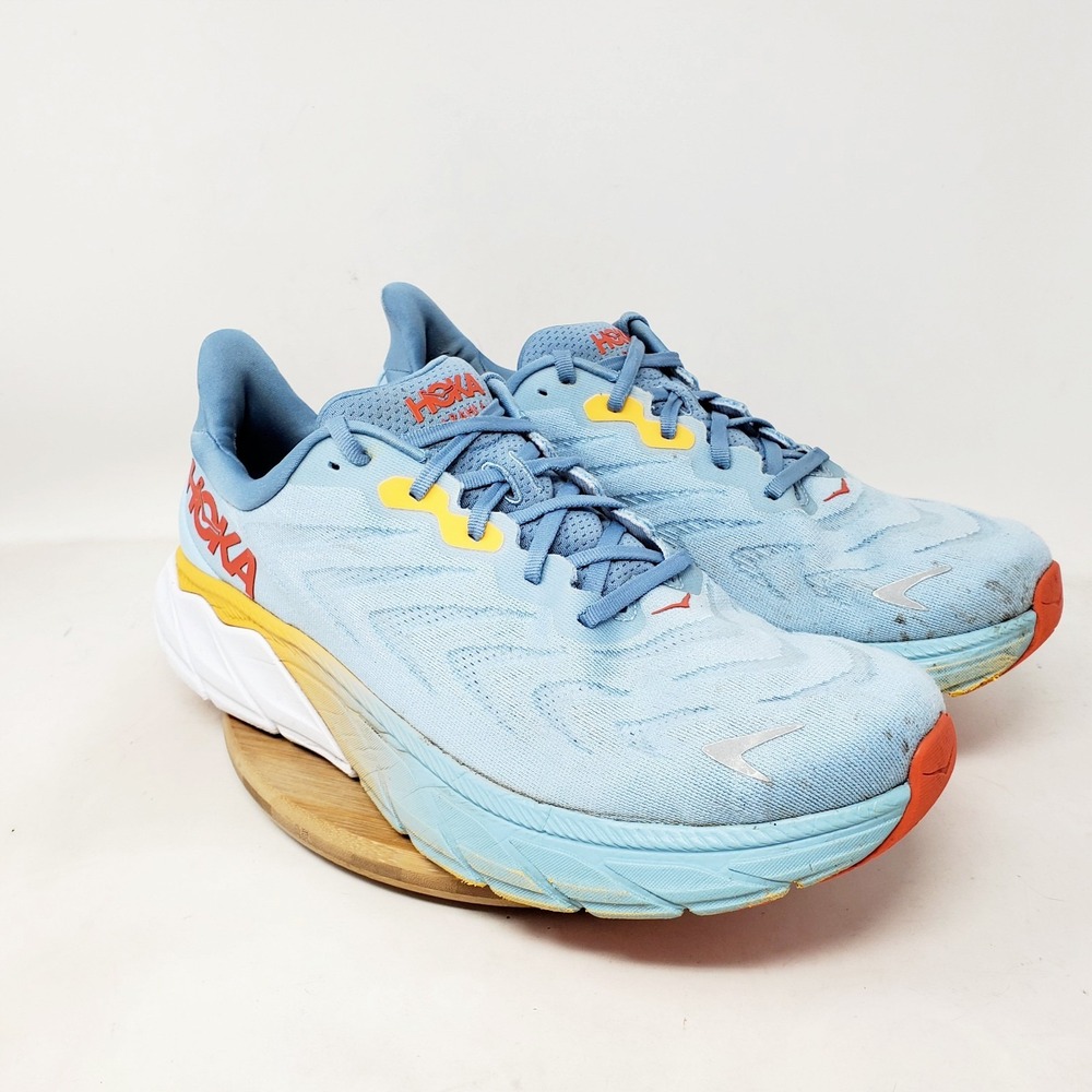 Hoka One One Arahi 6 Running Shoes Mens 11.5 D Blue Athletic Comfort Sneaker - Picture 7 of 16